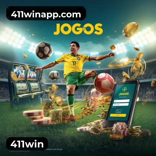 Aplicativo móvel 411win para iOS e Android